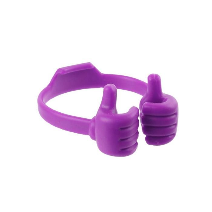 SUPPORT SMARTPHONE ET TABLETTE FORME MAINS M24 Mauve