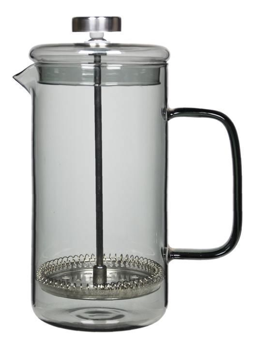 Cafetière à piston - Verre gris - 700 ml
