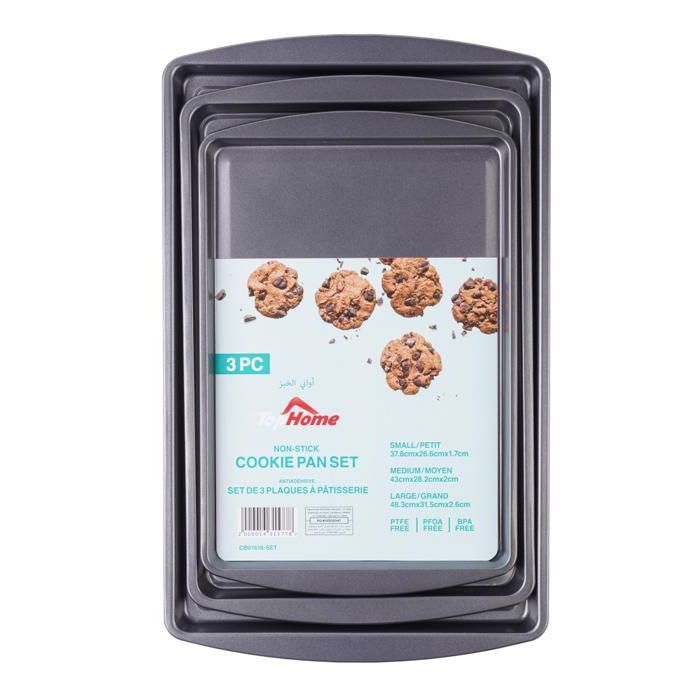 Ensemble de 3 Pièces de Moules à Biscuits - S/M/L