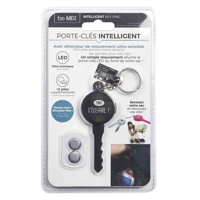 PORTE CLES INTELLIGENT DETECTEUR DE MOUVEMENT M24 NOIR