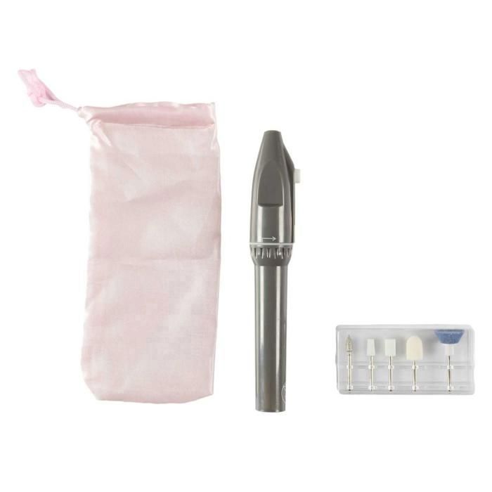 MANUCURE PEDICURE A PILES M24 Gris