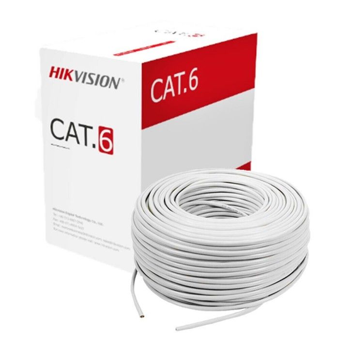 HIKVISION BOBINE CABLE RESEAU UTP CAT6 305 M (Nouv)