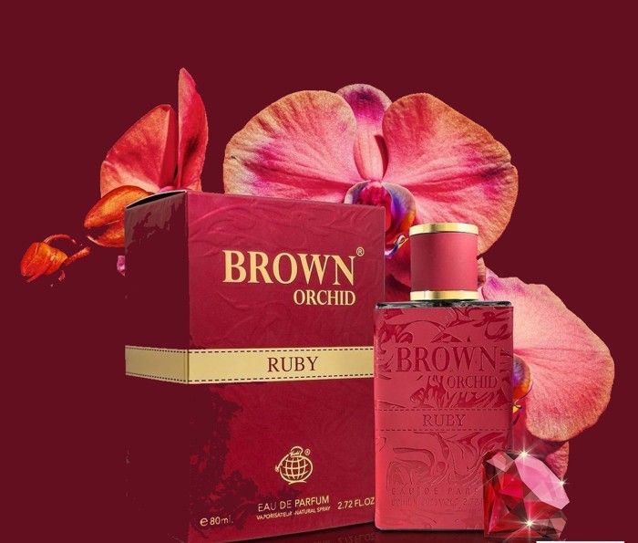 Parfum Brown Orchid Ruby 80ml EDP Pour femme ORIENTAL
