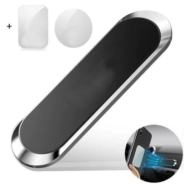 Support multifonction de teléphone de voiture-bureau-maison,support en forme Bande magnétique