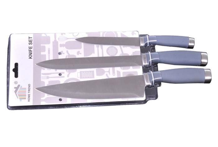 SET 3 COUTEAUX DE CUISINE (KT11-5603) CARBON