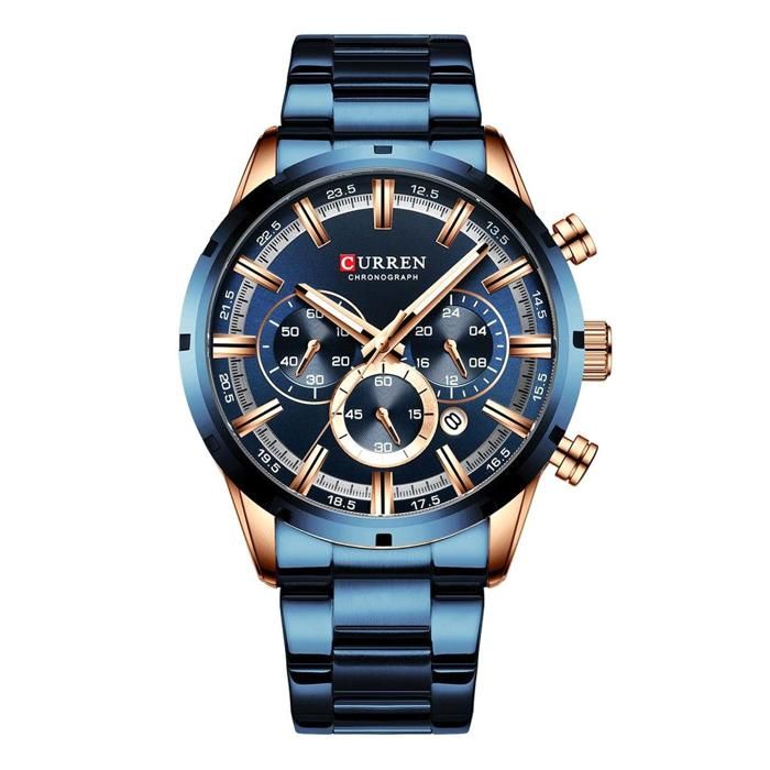 CURREN – M55 Gold Blue Edition
