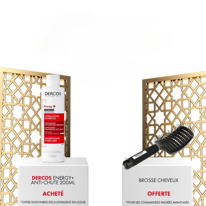 DERCOS TECHNIQUE ENERGY + SHAMPOOING STIMULANT ANTI-CHUTE| 200ML