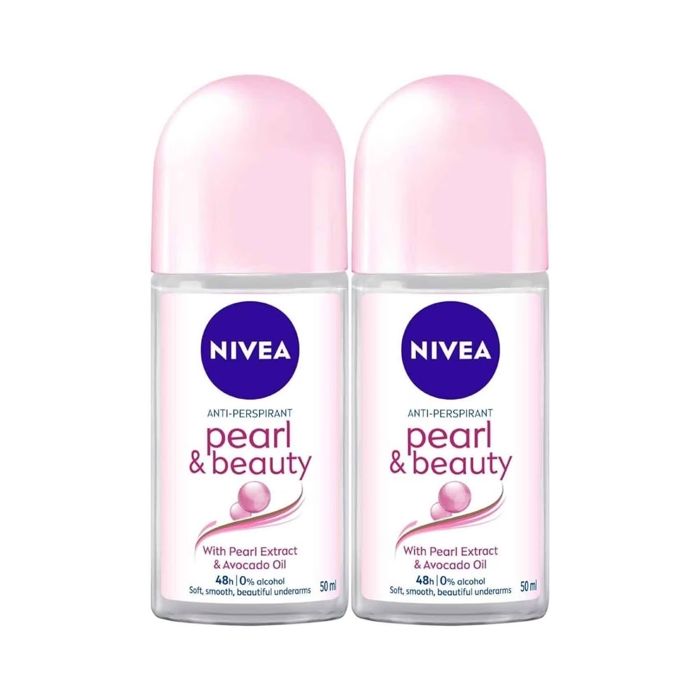 Déodorant Femme - Pearl & Beauty - Roll-on 50mlx2