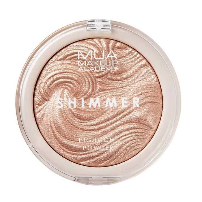 MUA Shimmer Highlight Powder – Radiant Cashmere