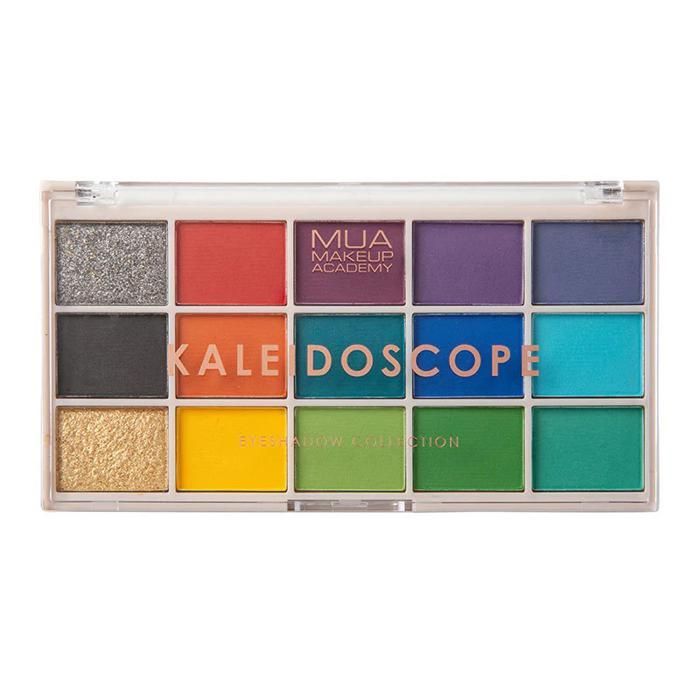 PALETTE DE FARDS À PAUPIÈRES MUA 15 TEINTES - KALÉIDOSCOPE