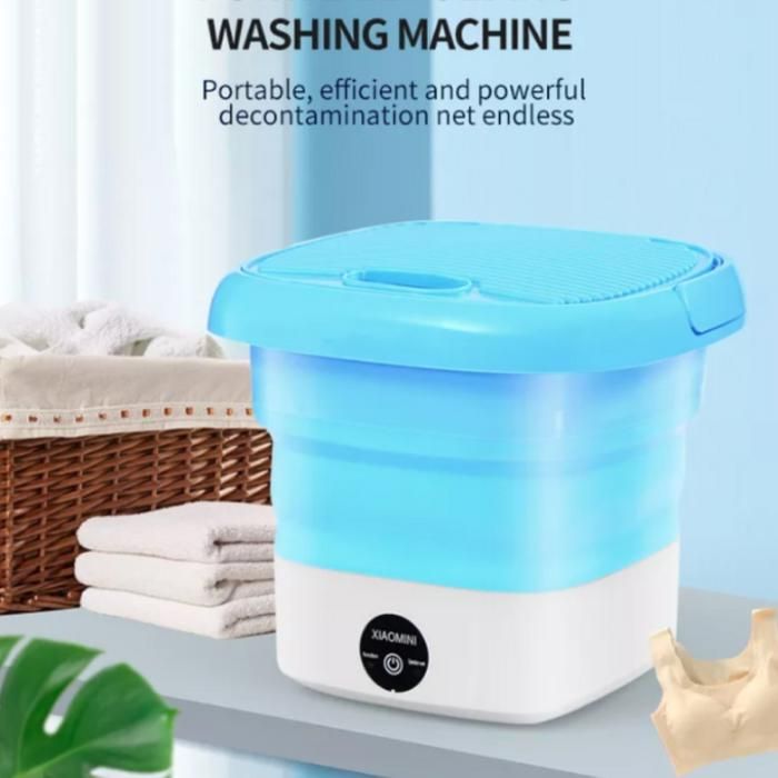 Mini Machine à Laver – portable pliable XIAOMINI - Bleu