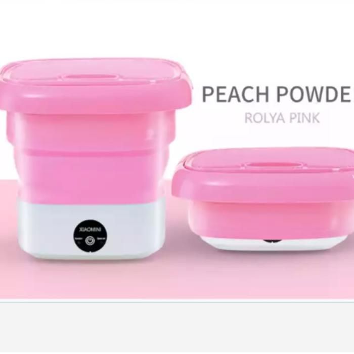 Mini Machine à Laver – portable pliable XIAOMINI - Rose