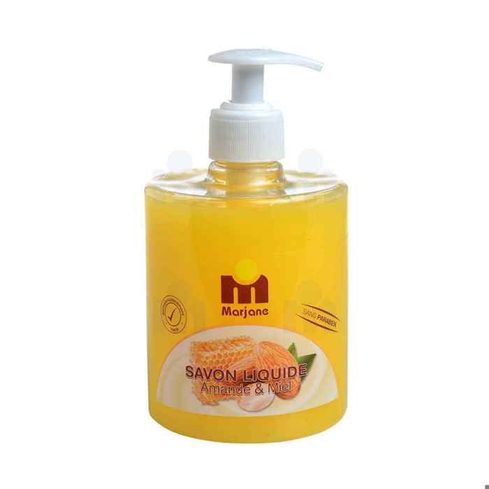 Savon à main liquide amande & miel 500ml - MARJANE