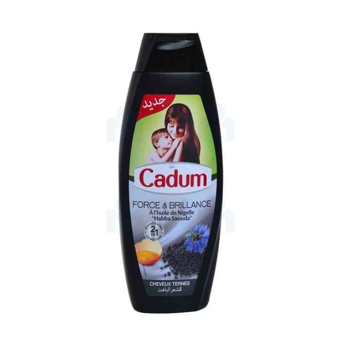 Shampooing et démêleur 2 en 1 à l'huile de nigelle "Hebba Saouda" 380ml - CADUM