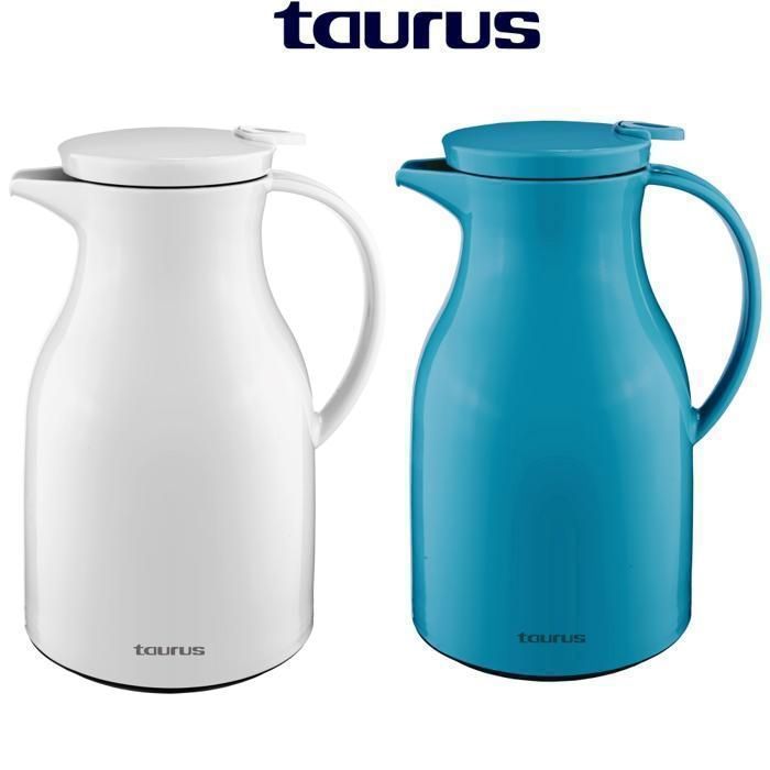 Pack 2 Carafe thermos Isotherme ENJOY de qualité 1L+1L-Bleu /blanc