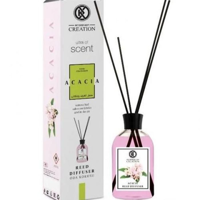 Désodorisant - CREATION - Acacia - 115 ml - Huiles naturelles - Design décoratif