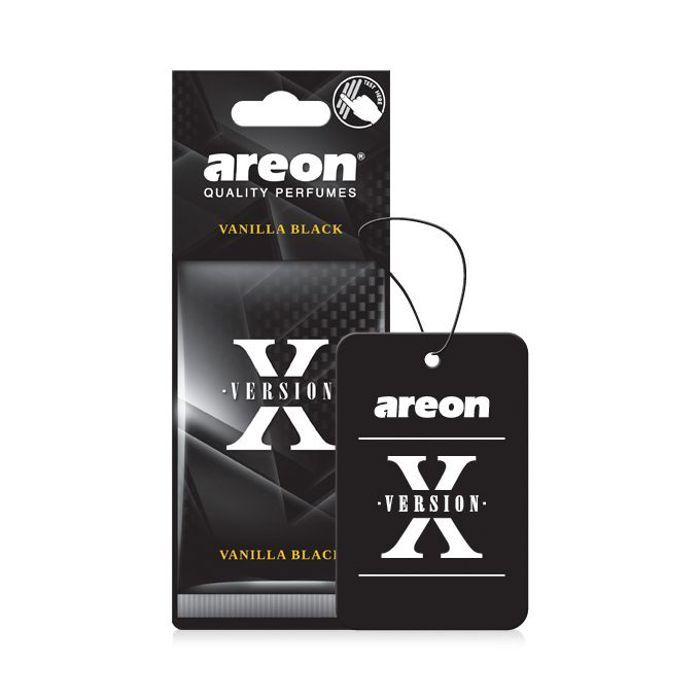 Parfum de voiture areon vanille black