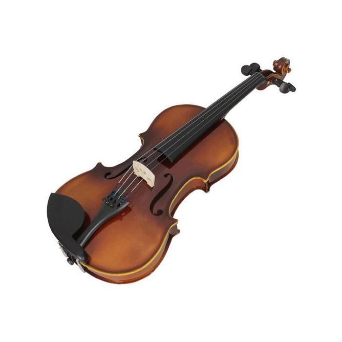 Sonata Violon Acoustique 4/4 Naturel en bois avec étui pour étudiants et Pro