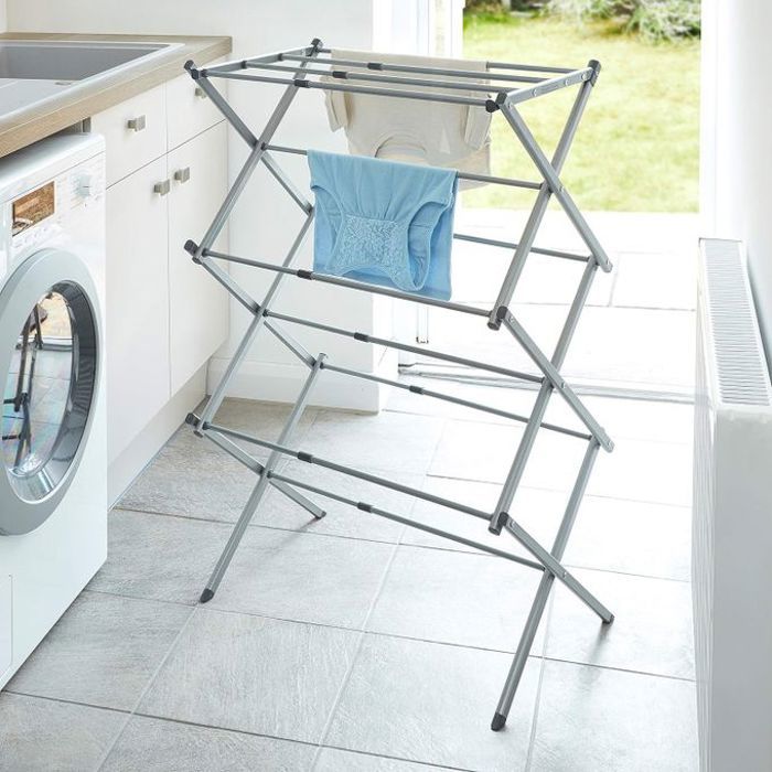 Séchoir à Linge - Non spécifié - Compact - 15 kg - Pliable - Antidérapant