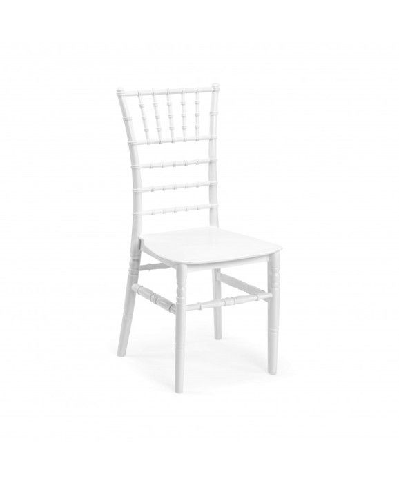 Chaise chiavari blanche