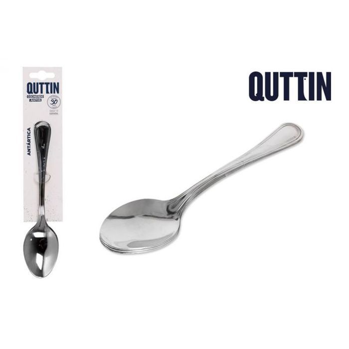 Cuillères à Soupe - Quttin - Antartica-6331 - Inox 18/10 - Pack de 3 - Compatible lave-vaisselle