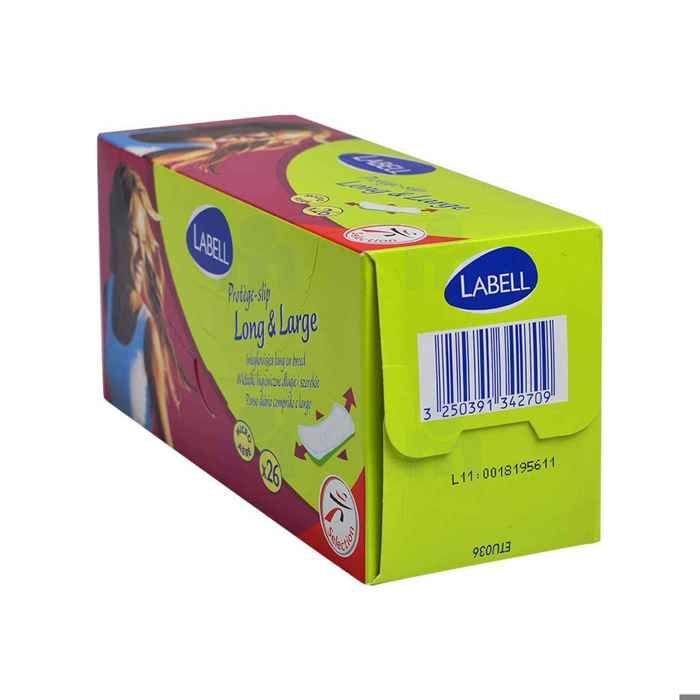 Protèges-slip long et large x26 - LABELL