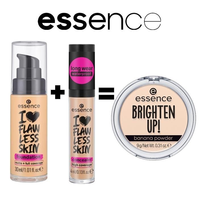 Pack fond de teint Flawless + Concelear Flawless + Poudre Fixante