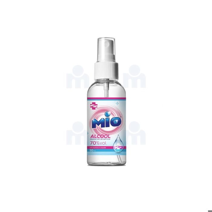 Désinfectant antiseptique alcool 70% 50ml - MIO