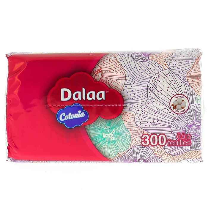Mouchoirs blancs x300 unités - DALAA
