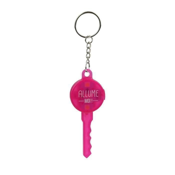 PORTE CLES INTELLIGENT DETECTEUR DE MOUVEMENT M24 ROSE
