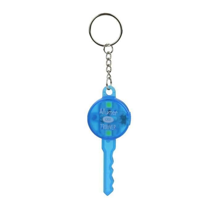 PORTE CLES INTELLIGENT DETECTEUR DE MOUVEMENT - BLEU