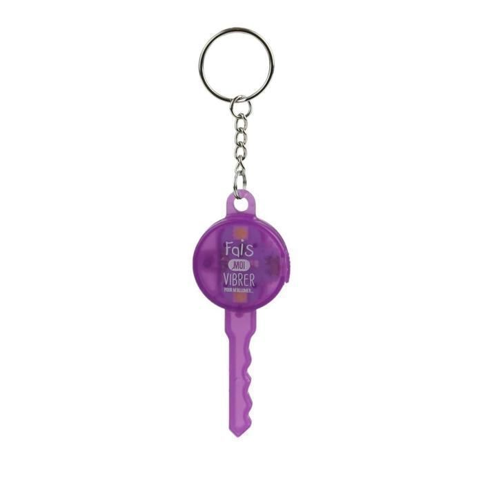 PORTE CLES INTELLIGENT DETECTEUR DE MOUVEMENT M24 MAUVE