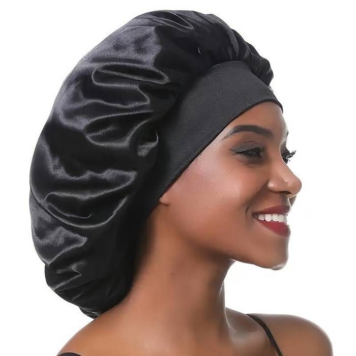 Bonnet en satin pour femmes
