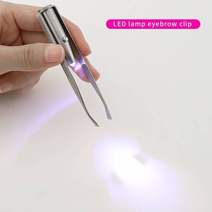 Pince À Épiler Avec Lumière LED