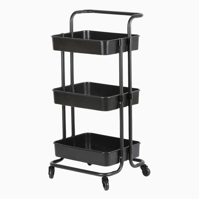 Chariot à roulettes pour rangement de cuisine et salle de bain