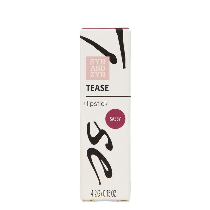 TEASE LIPSTICK : SASSY SYN&ZYN 3.8 GR