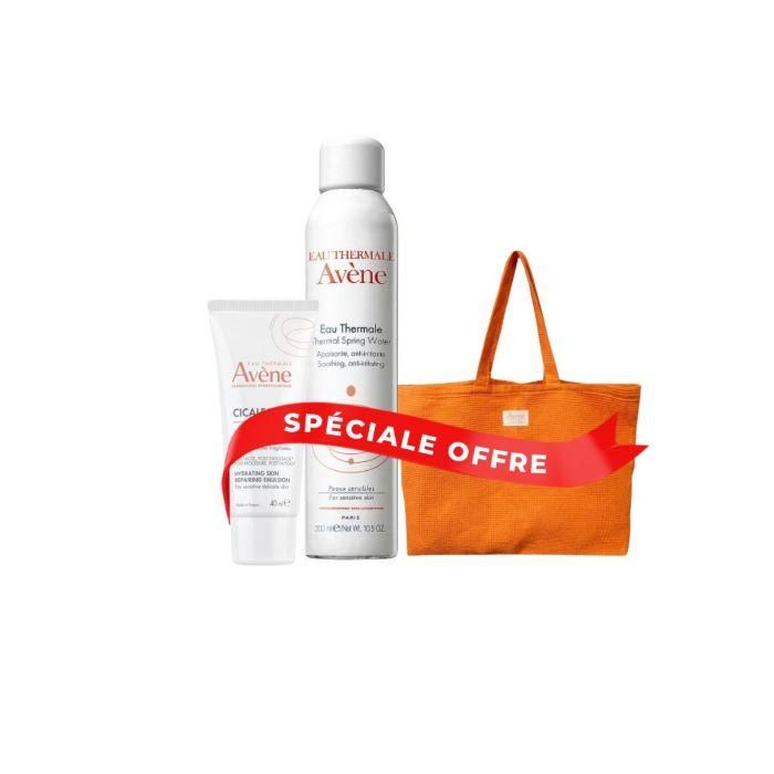 AVÉNE CICALFATE+ SOIN HYDRATANT RÉPARATEUR+ SPRAY D’EAU THERMALE AVÈNE300ML+SAC OFFERT