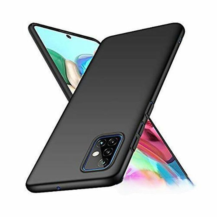 Pochette Silicone Pour Samsung Galaxy A71 Noir