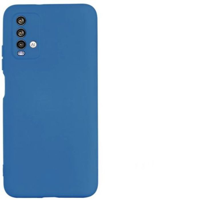 Pochette En Silicone Pour Xiaomi Redmi 9T Bleu