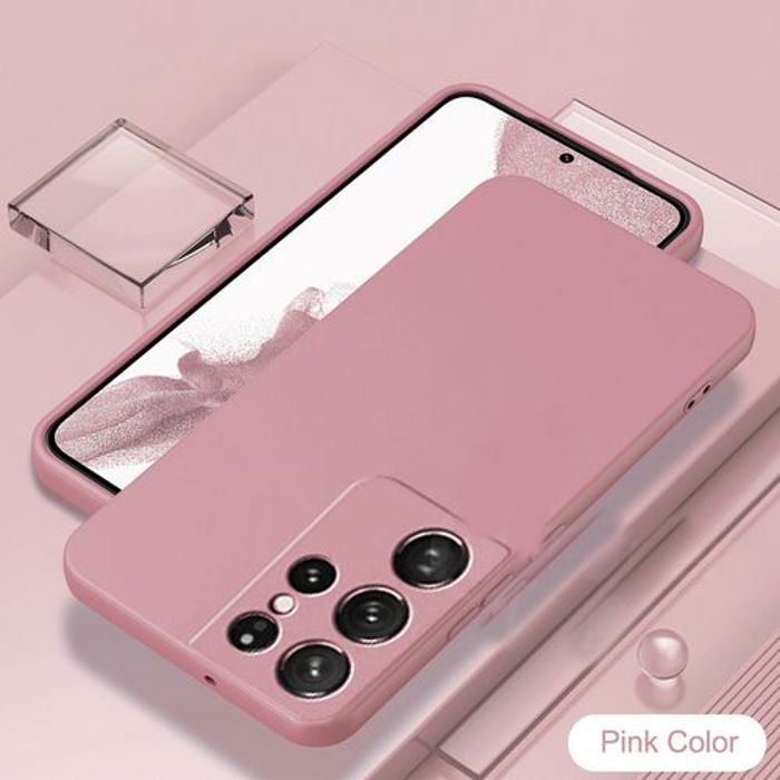Samsung Galaxy S22Ultra, Confort Touch,Case Rose