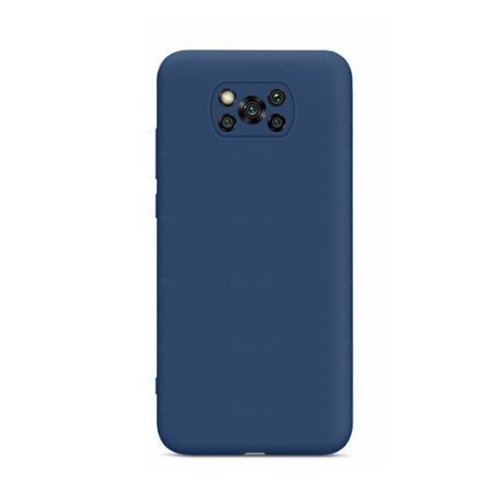 Pochette Silicone - GÉNÉRIQUE - Xiaomi Poco X3 - Protection complète - Élégante - Souple