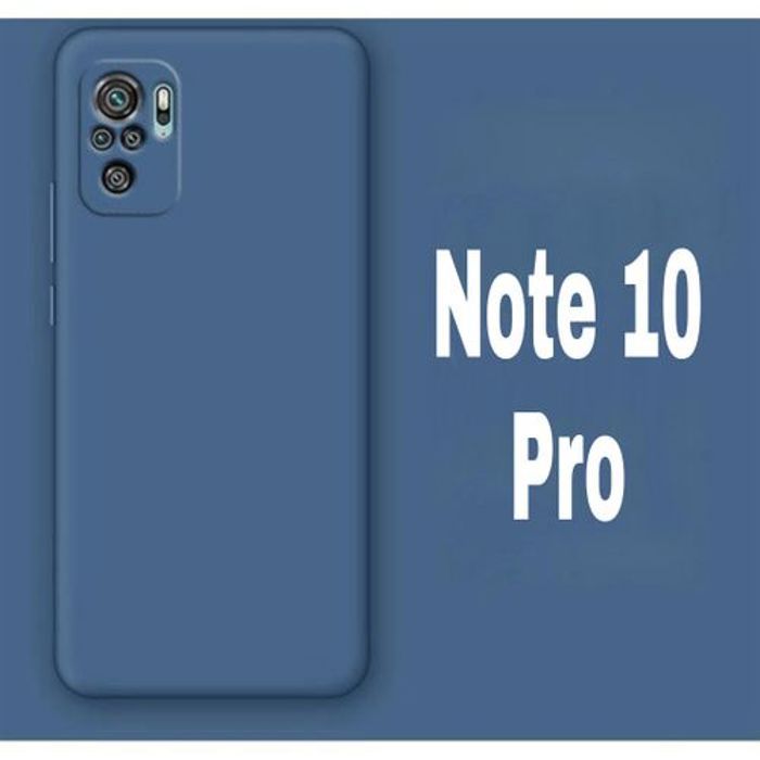 Coque Liquid Pour Xiaomi Redmi Note 10 Pro. Bleu.