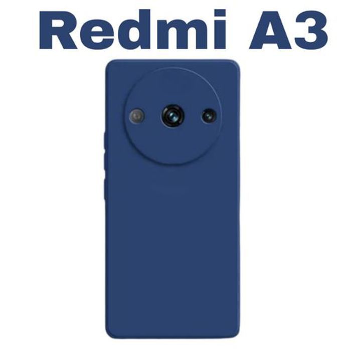 Pochette Pour Xiaomi Redmi A3 4G Mate Bleu