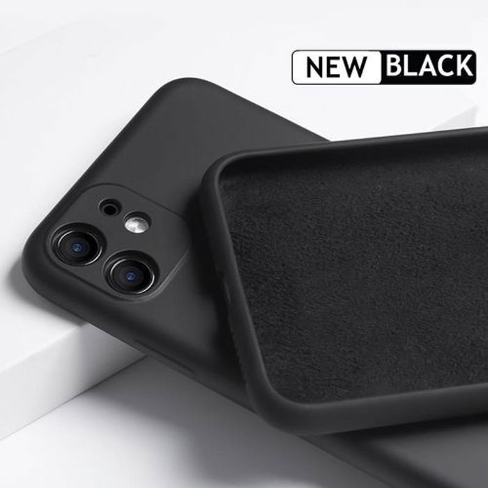 Iphone 12,  Confort Touch,Case Noir