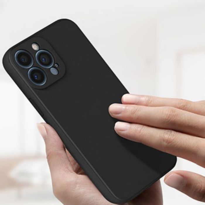 Iphone 12 Pro Max, Confort Touch,Case Noir