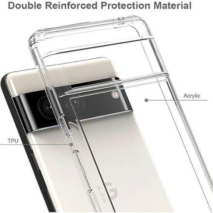 Spigen Housse Pour Google Pixel 8 Pro Anti-Fouling Transparentee