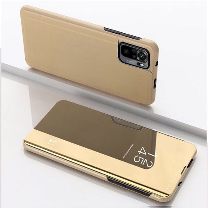 Xiaomi Redmi Note 10 Pro Flip Case Gold