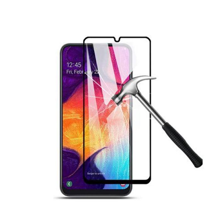 Incassable - Verre Trempé - Samsung A41 Couleur Noir
