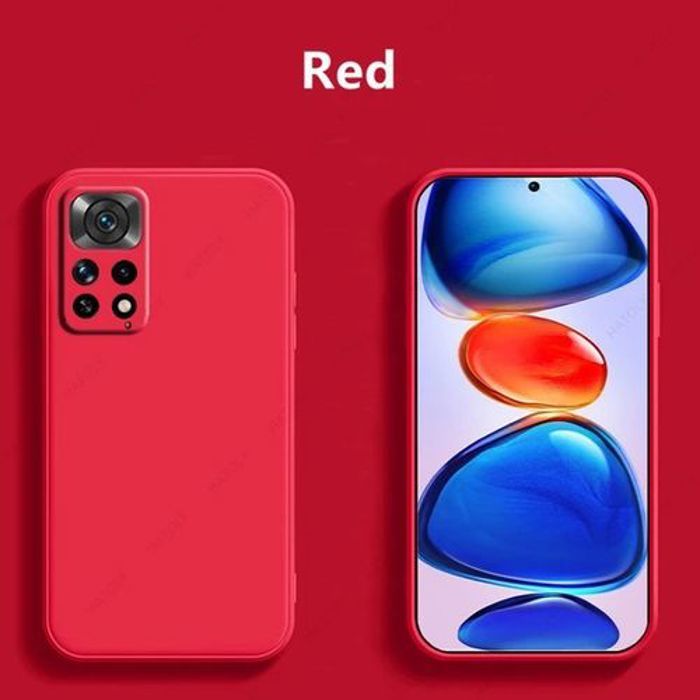 Xiaomi Redmi Note 11 Pro 4G, Confort Touch,Case Rouge