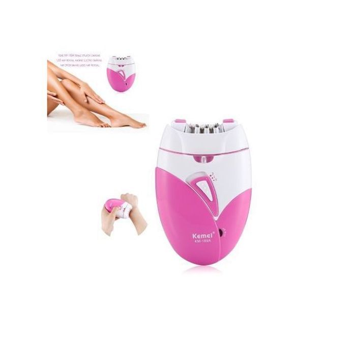 Kemei épilateur électrique Rechargeable, rasoir, pour femmes, avec chargeur USB
